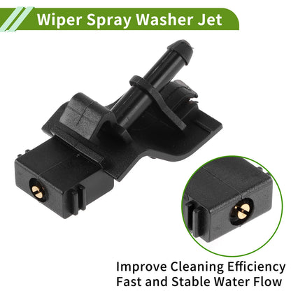 Windshield Washer Nozzle & Hose Connector for Toyota (2000-2006)