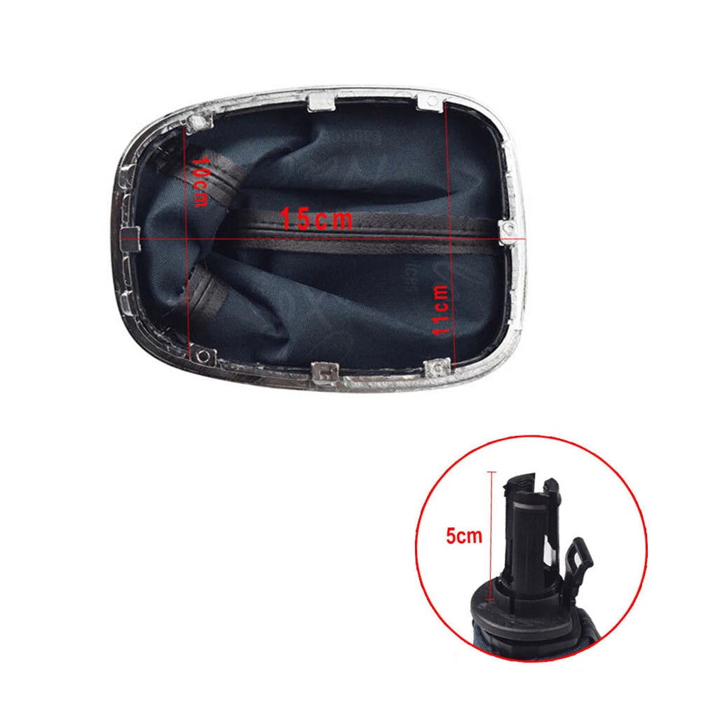 6 Speed Gear Shift Knob Lever Gaiter Boot for Opel Corsa D (2006-2014)