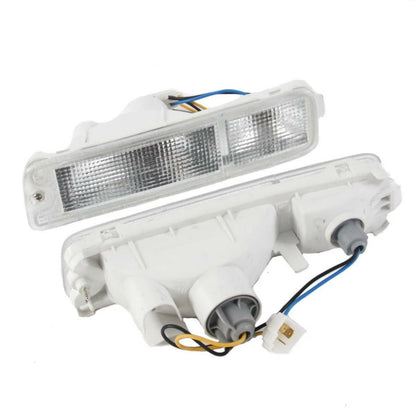 Bumper Lights Fog Driving Lamp L+R Fits 1996-05 Mitsubishi Strada Colt Ute Truck