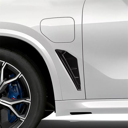 Fender Trim Covers 1 Pair for BMW X5 G05 (2019-2022) Gloss Black