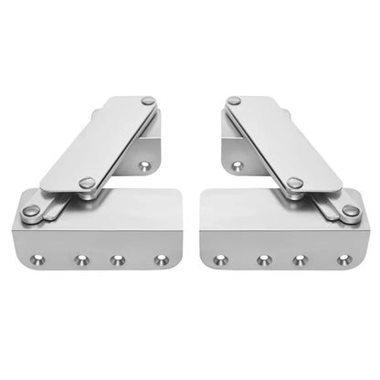 Boat Seat Hinge Pair Aluminum Alloy Foldable for Yacht Use
