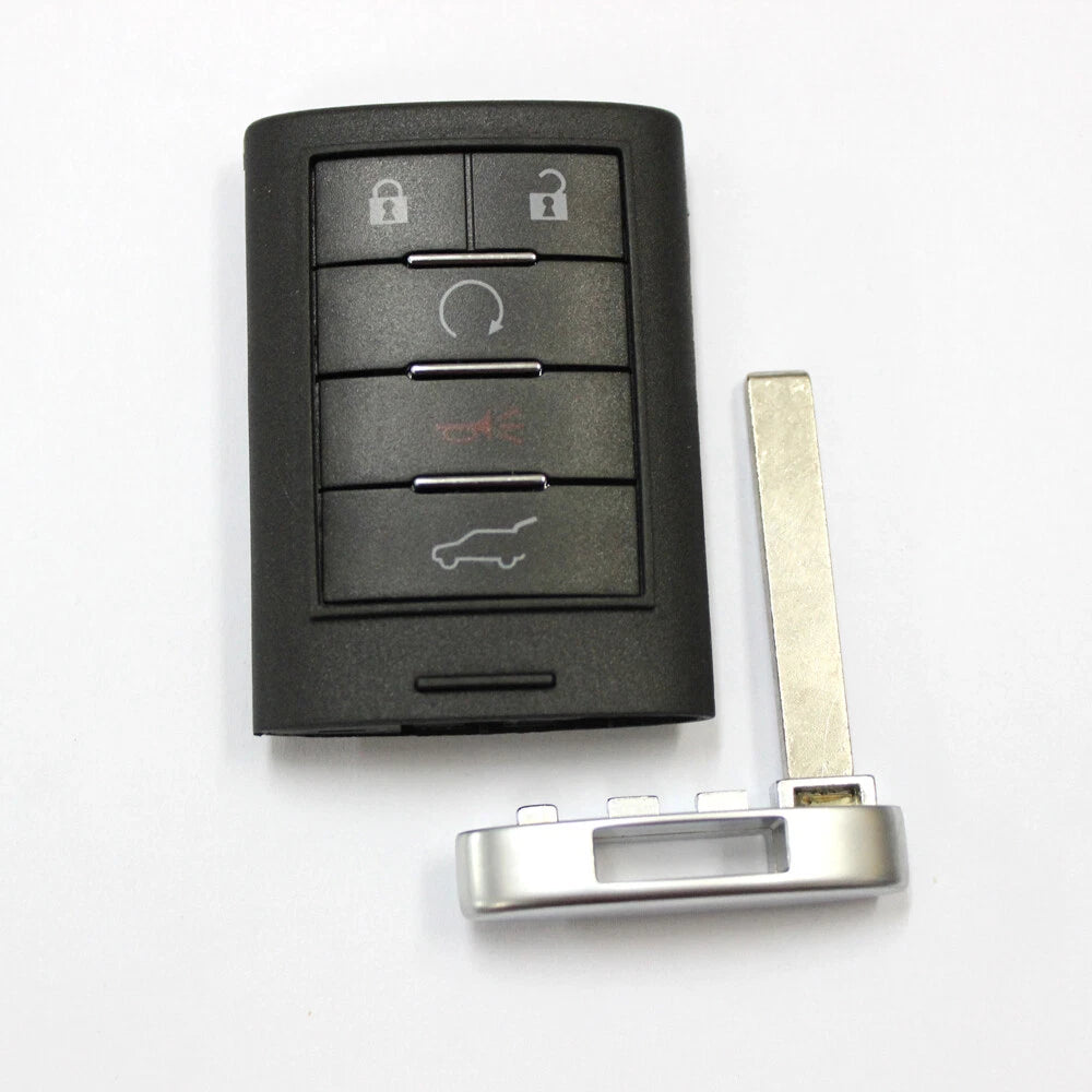5 Buttons Replacement FOB Key Shell Case fit for CADILLAC SRX No Electronic