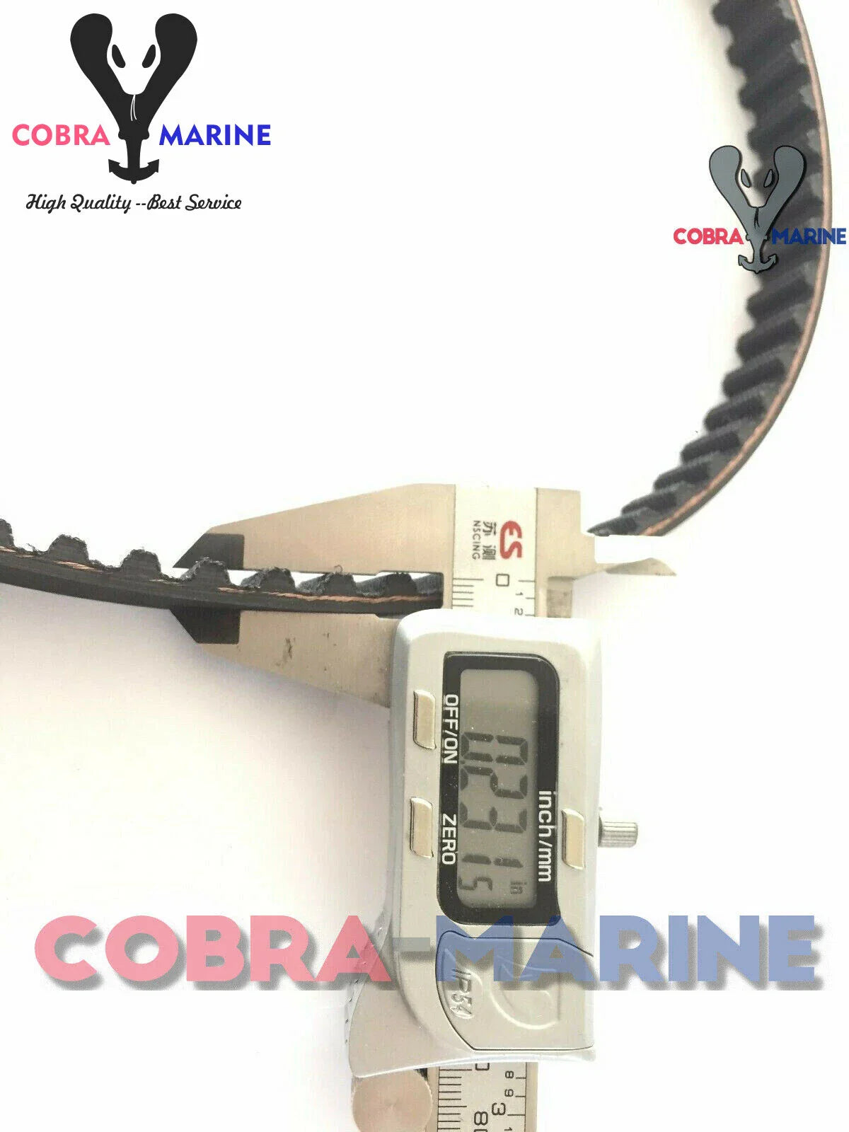 Timing Belt for Yamaha Outboard 25/30/40hp 4-Stroke