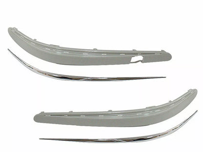 Bumper Molding Stripe + Chrome Trim for Mercedes Benz W211 (2003-2006)