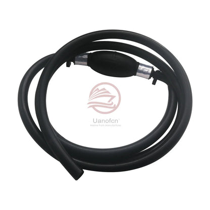 Universal 3/8" Marine Outboard Fuel Hose Assembly w/ Primer Bulb for All Models