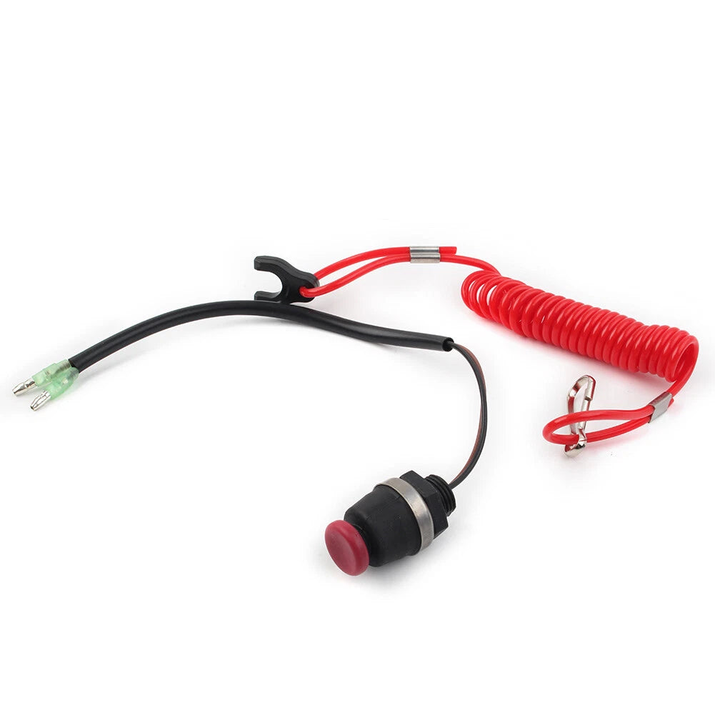 Boat Kill Switch Tether Cord Lanyard for Mercury Tohatsu Outboard