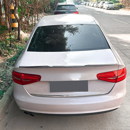 Rear Boot Spoiler Lip for Audi A4 S4 B8 (2009-2016)