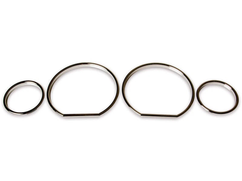 Gauge Rings for BMW E36 Z3 M3 (1996-2002) - Chrome 2 x Dashboard Dials