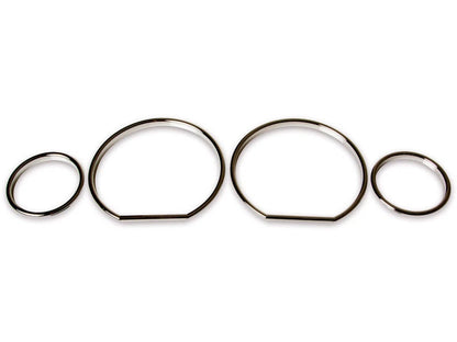 Gauge Rings for BMW E36 Z3 M3 (1996-2002) - Chrome 2 x Dashboard Dials