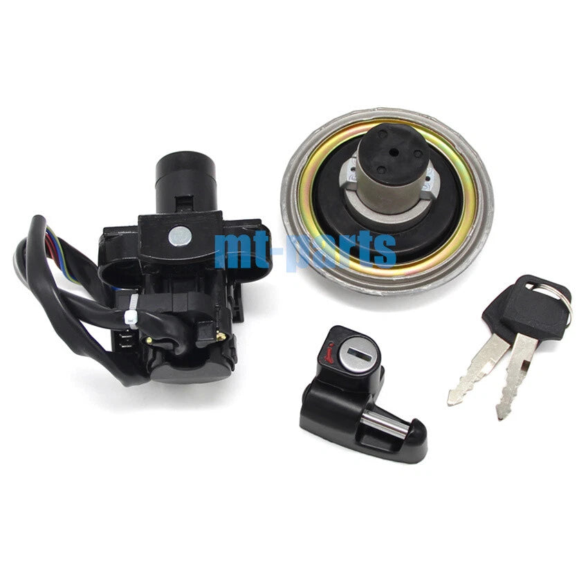 Ignition Switch Fuel Gas Cap Seat Lock Key for Honda CLR125 City Fly (1998)