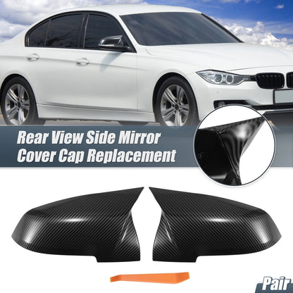 Carbon Fiber Rearview Mirror Cover Cap for BMW X1 328i 125i 330i (2011-2015)