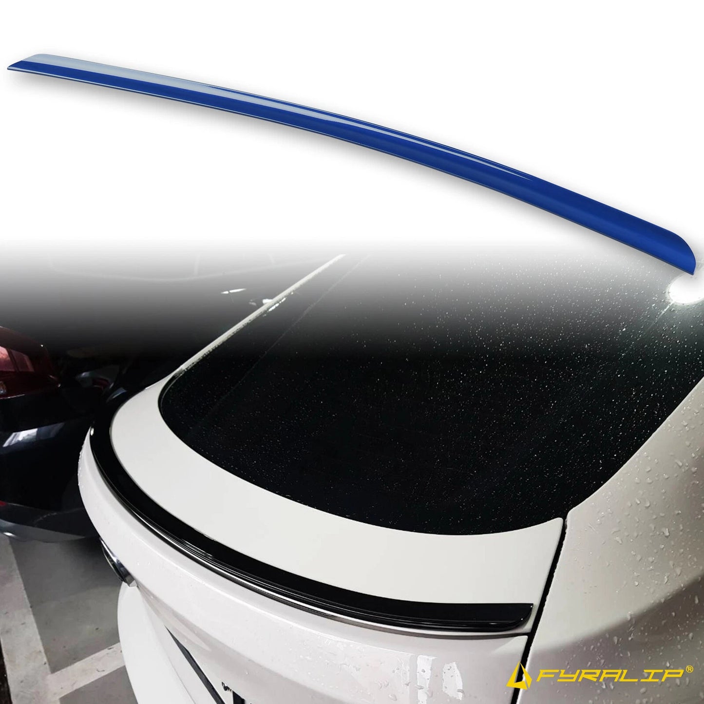 C10 Blue Boot Lip Spoiler for BMW 3GT F34 (2013-2020)