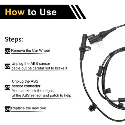 ABS Wheel Speed Sensor for Ford F-150 2010 (2010)