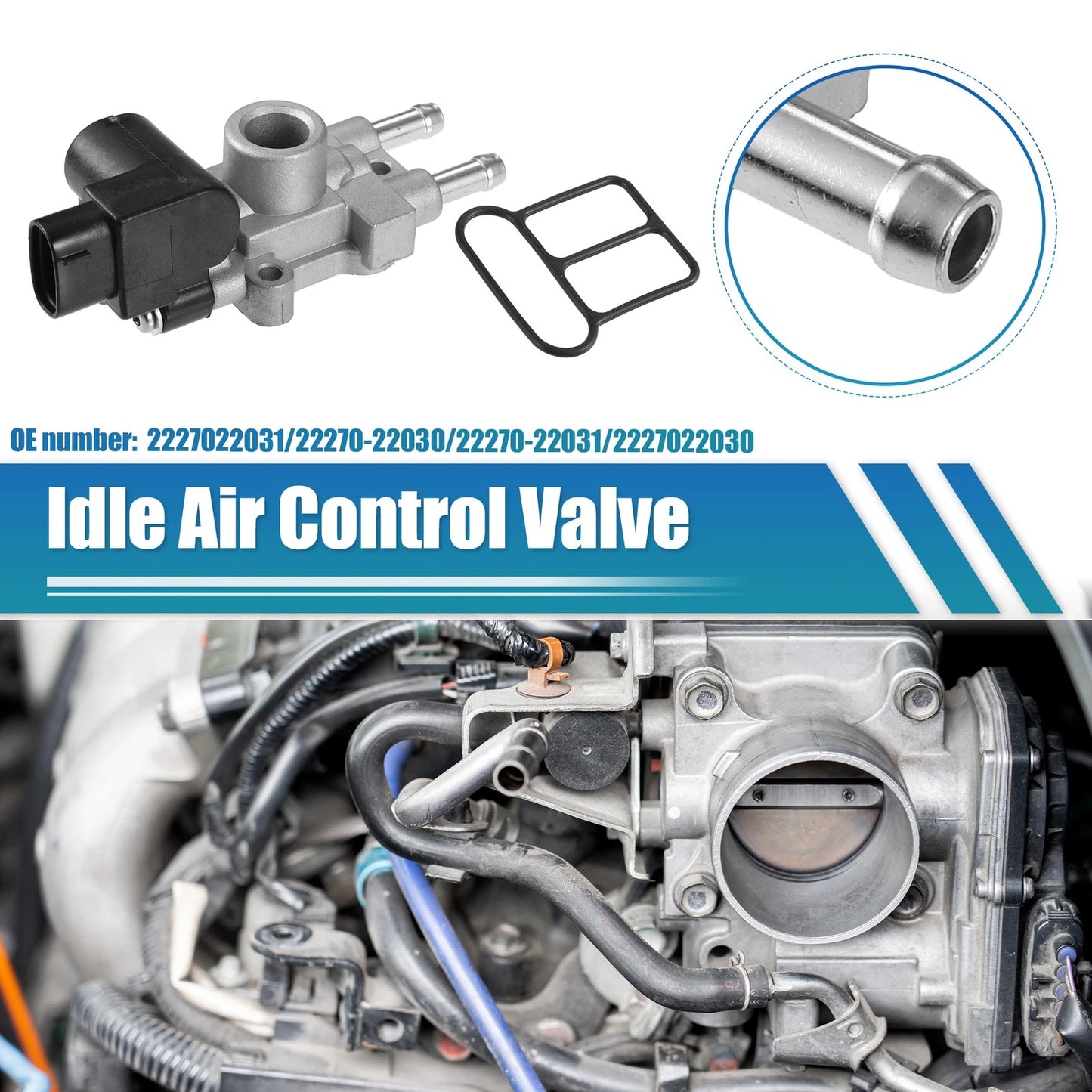 Idle Air Control Valve for Toyota Celica 1.8L (2000-2005)