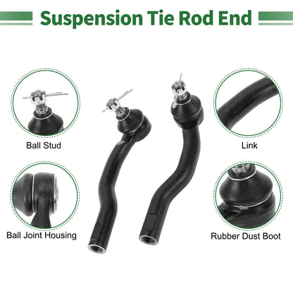 8pcs Front Suspension Kit for Ford Edge (2007-2010)