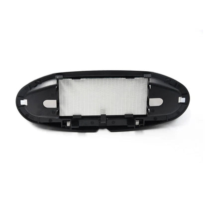 2 x Black Sun Visor Vanity Mirror Covers for BMW MINI Cooper R55 R56 R60 (2007-2015)