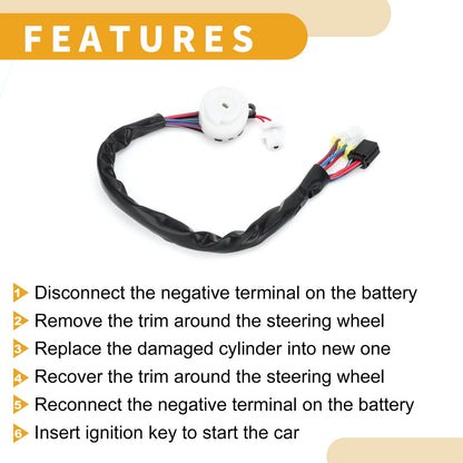 Ignition Starter Switch for ISUZU NPR (2004-2008)
