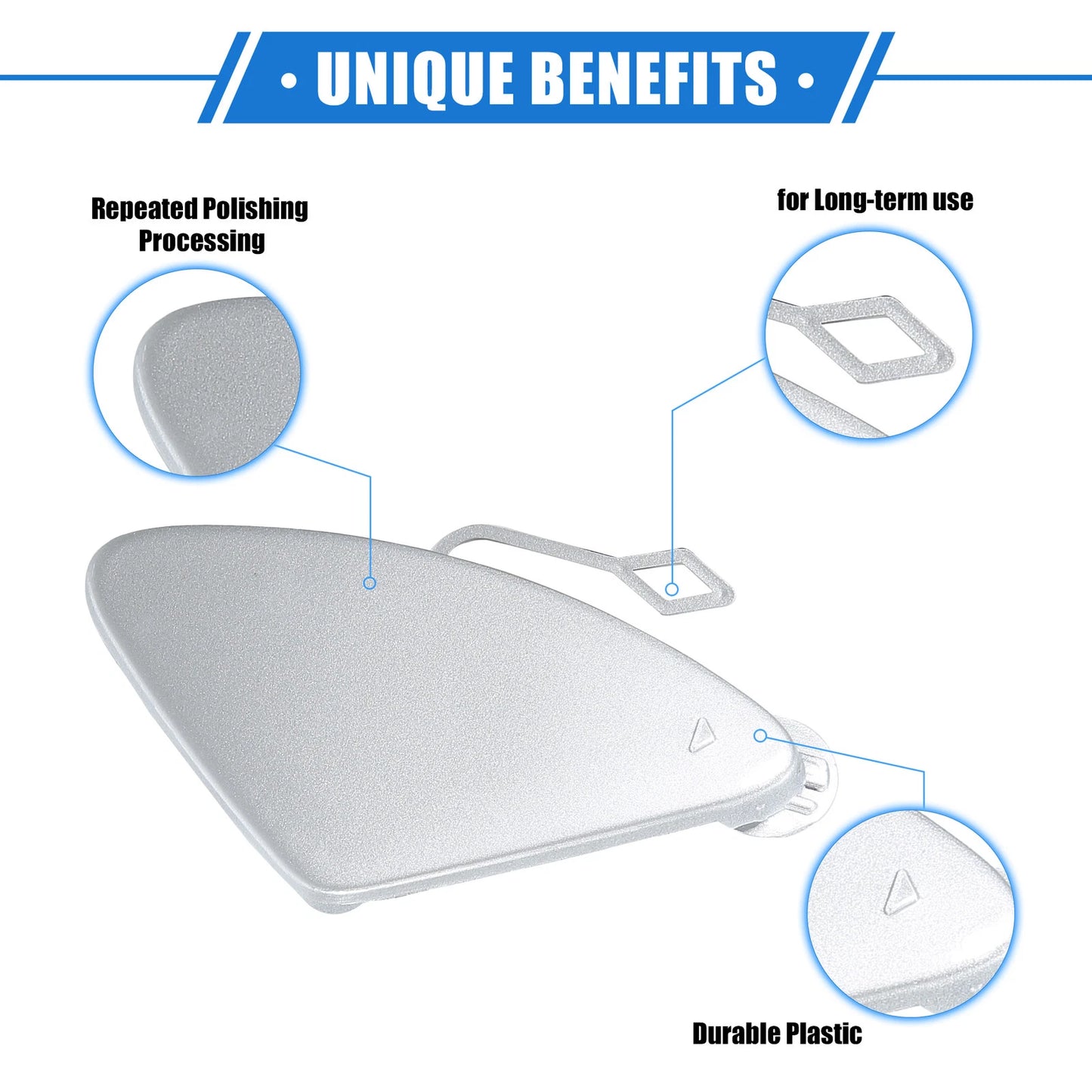 Front Bumper Tow Hook Eye Hole Cover for BMW 3 Series (2012-2015)