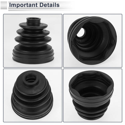 Inner CV Joint Boot Kit with Clamps for Mazda 3 (2004-2006)