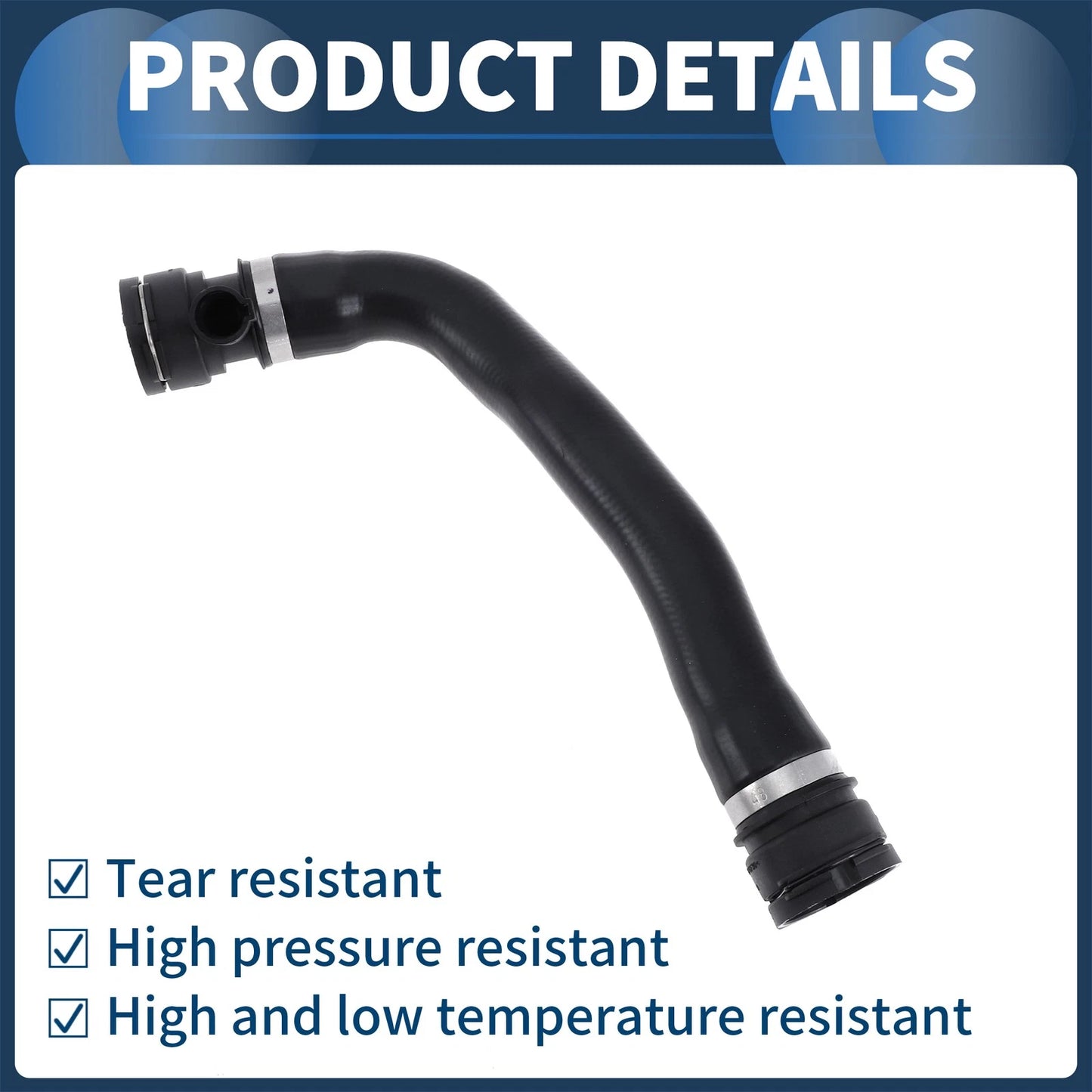 Radiator Hose for BMW 550i, 650i 2006-2010 ()