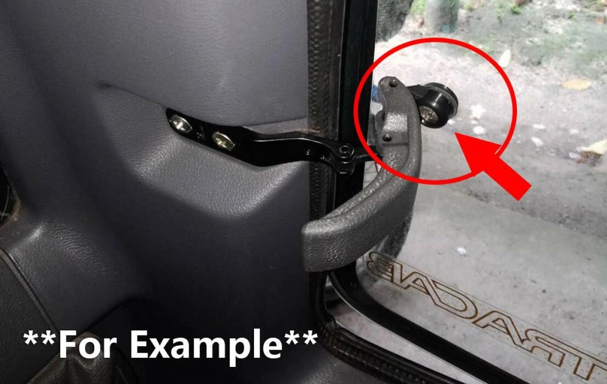 2 x Bolt Nut Screw Rear Cab Window Latch for Toyota Hilux Vigo (2005-2014)