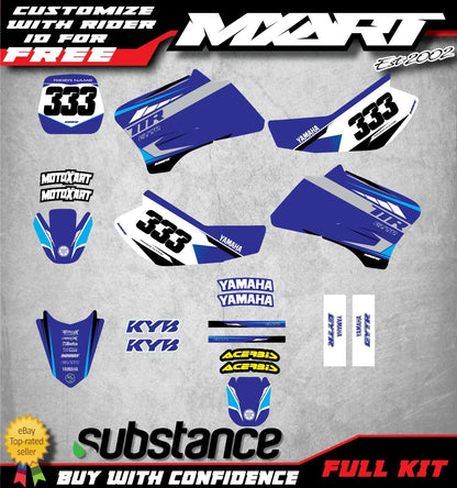Custom Graphic Kit TORNADO STYLE for Yamaha TTR 90 (2000-2006)