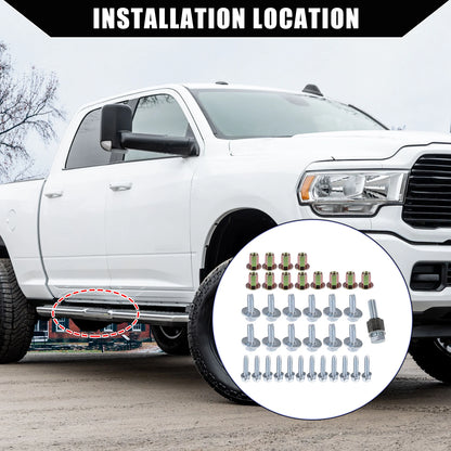 Pedal Screw Mountings for Dodge Ram 1500 2500 1 Set