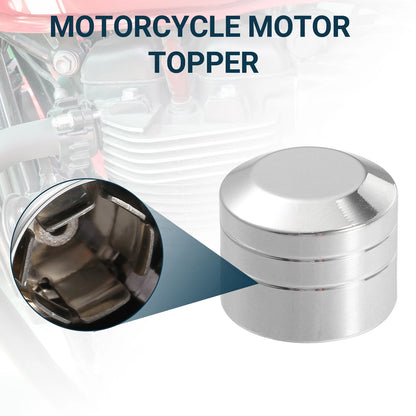 Flat Head Bolt Cover Caps 7.5mm-10mm 10 Pcs for Motorcycle