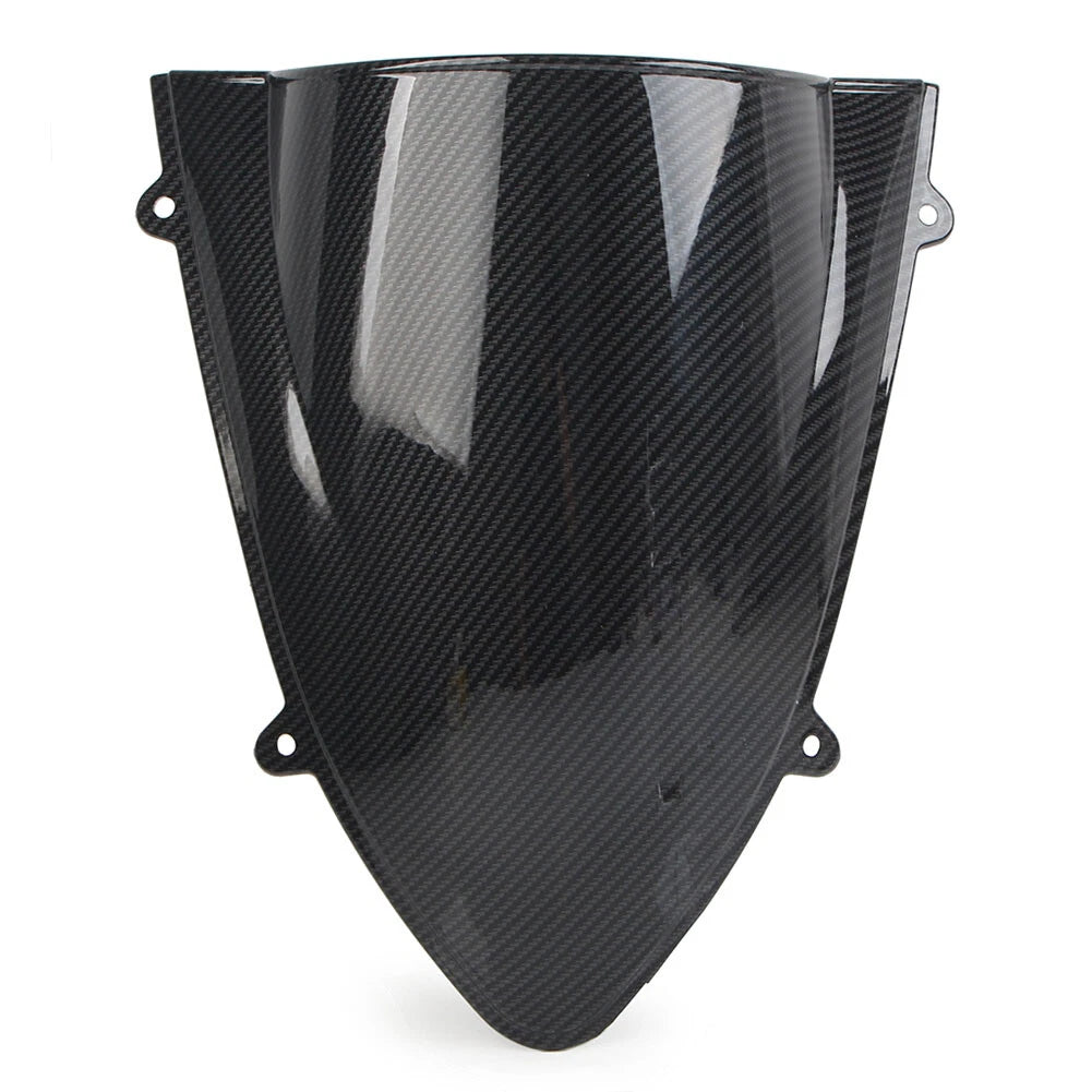 Windshield Screen for Kawasaki Ninja 250 250R EX250 (2008-2012) Carbon Fiber Black