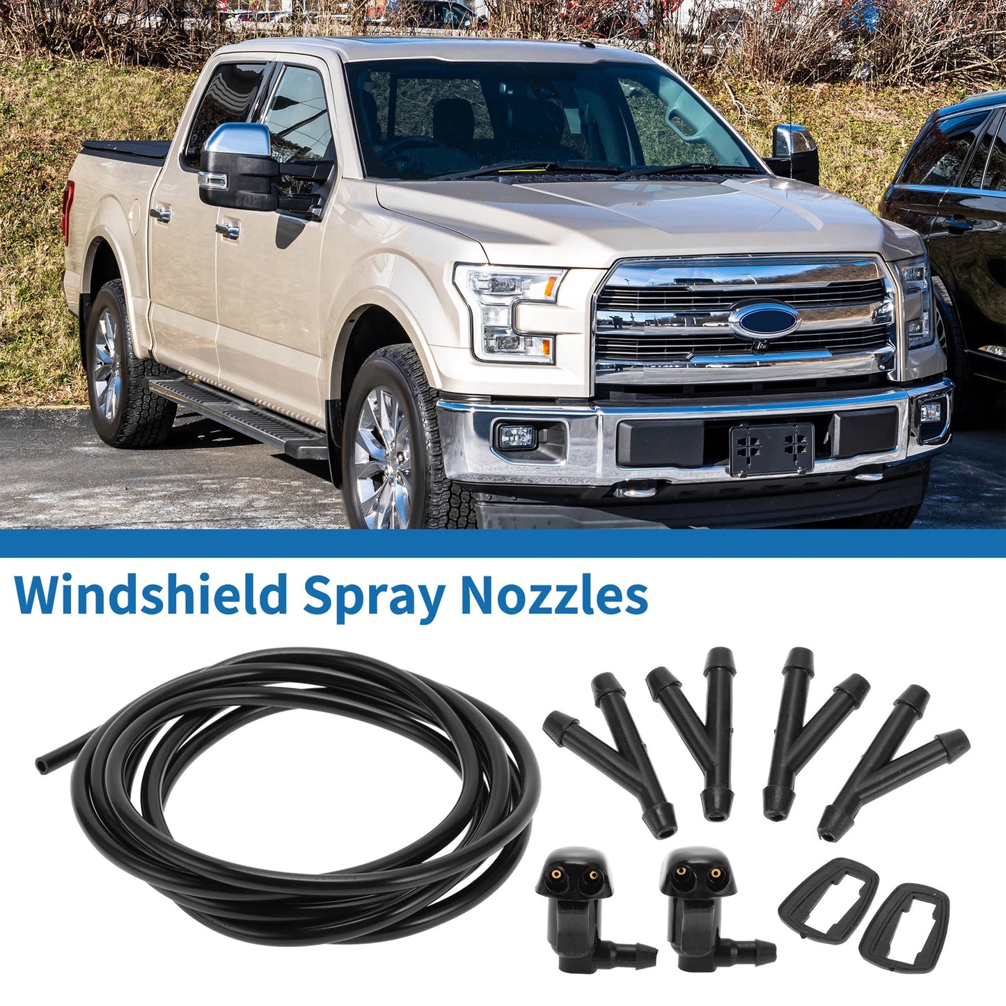 Front Windshield Washer Nozzles  for Toyota MR2 (1989)