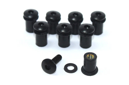 8X Aluminium Pare-Brise Boulons Triumph Sprint ST Daytona 675 (2007–2011)