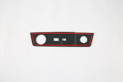 Carbon Fiber Console Cigarette Lighter Panel Cover for Nissan Rogue (2021-2023)