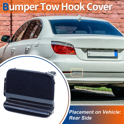 Rear Tow Hook Cover for BMW 528i 535i 550i (2011-2016) - Dark Blue