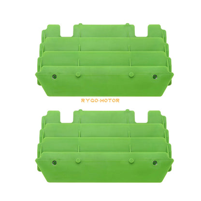 Radiator Guards Green for Kawasaki KX125/KX250