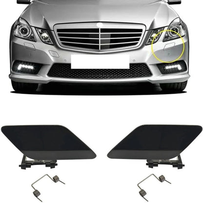 Front Headlight Washer Covers for Mercedes E-Class W212 (2010-2016)