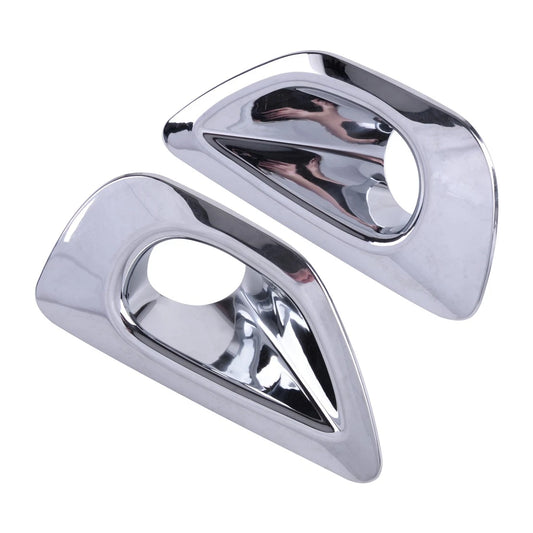 2 x Front Fog Light Covers for Jeep Grand Cherokee (2014-2018)
