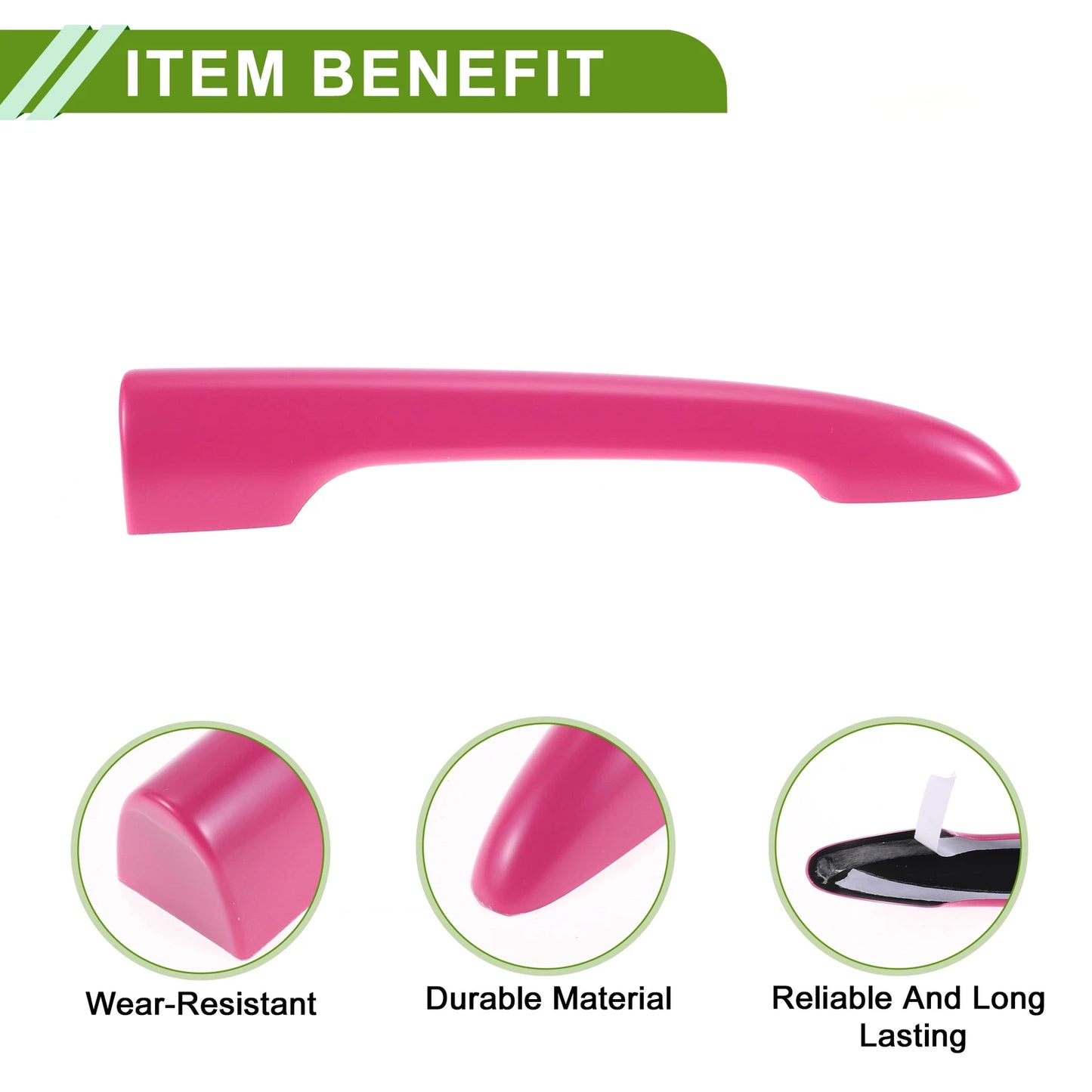 Rear Trunk Door Tailgate Handle Cover for BMW Mini Cooper F54 Clubman 2014+ Pink
