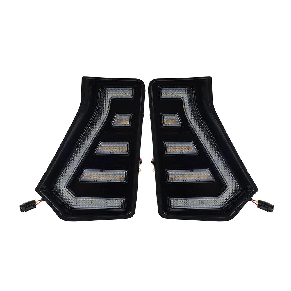 Front Fog Light Grille Daytime Running Light for Toyota Tacoma (2024-2025)