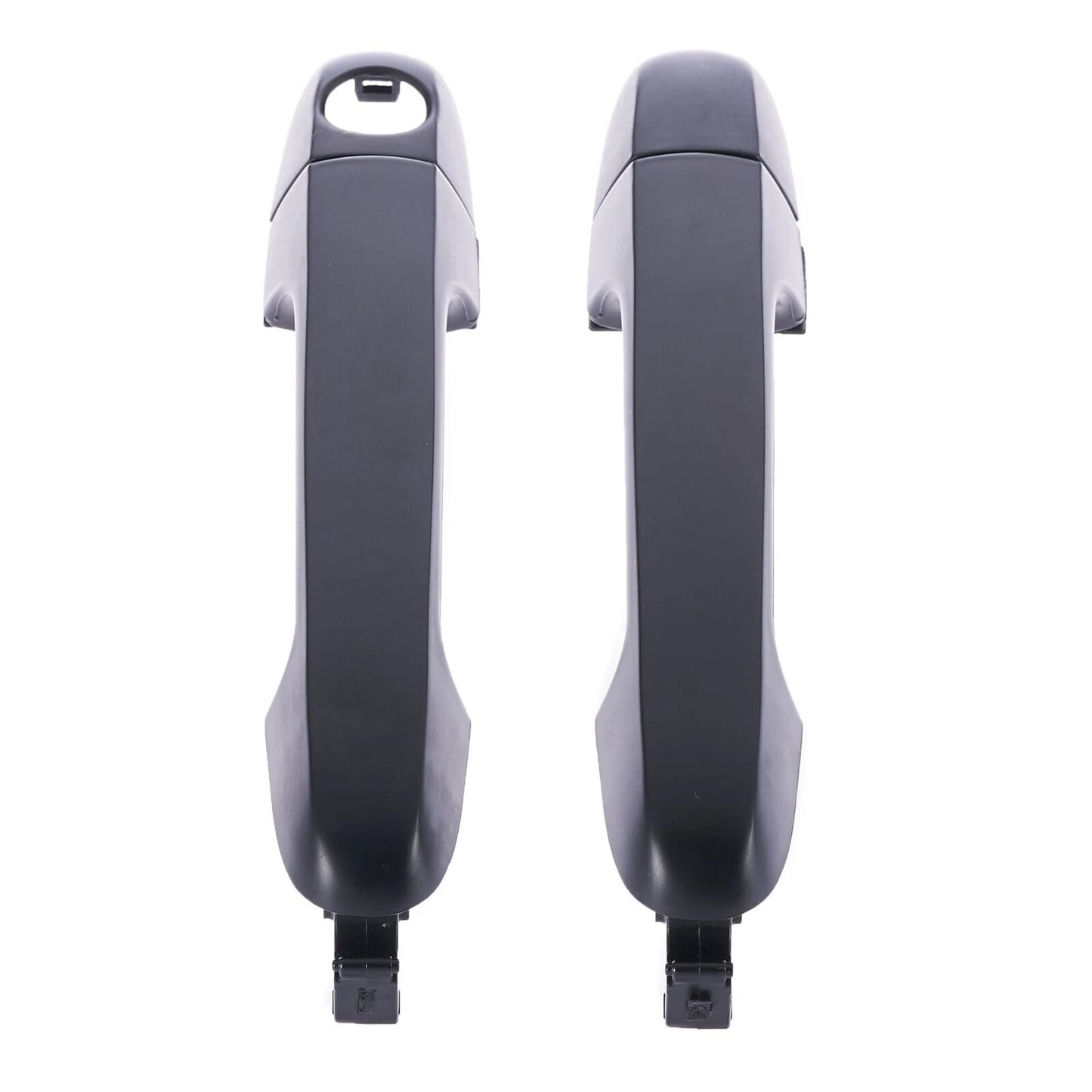 Set of 2 Front Left/Right Exterior Door Handles Black for Hyundai i30 (2007–2012)