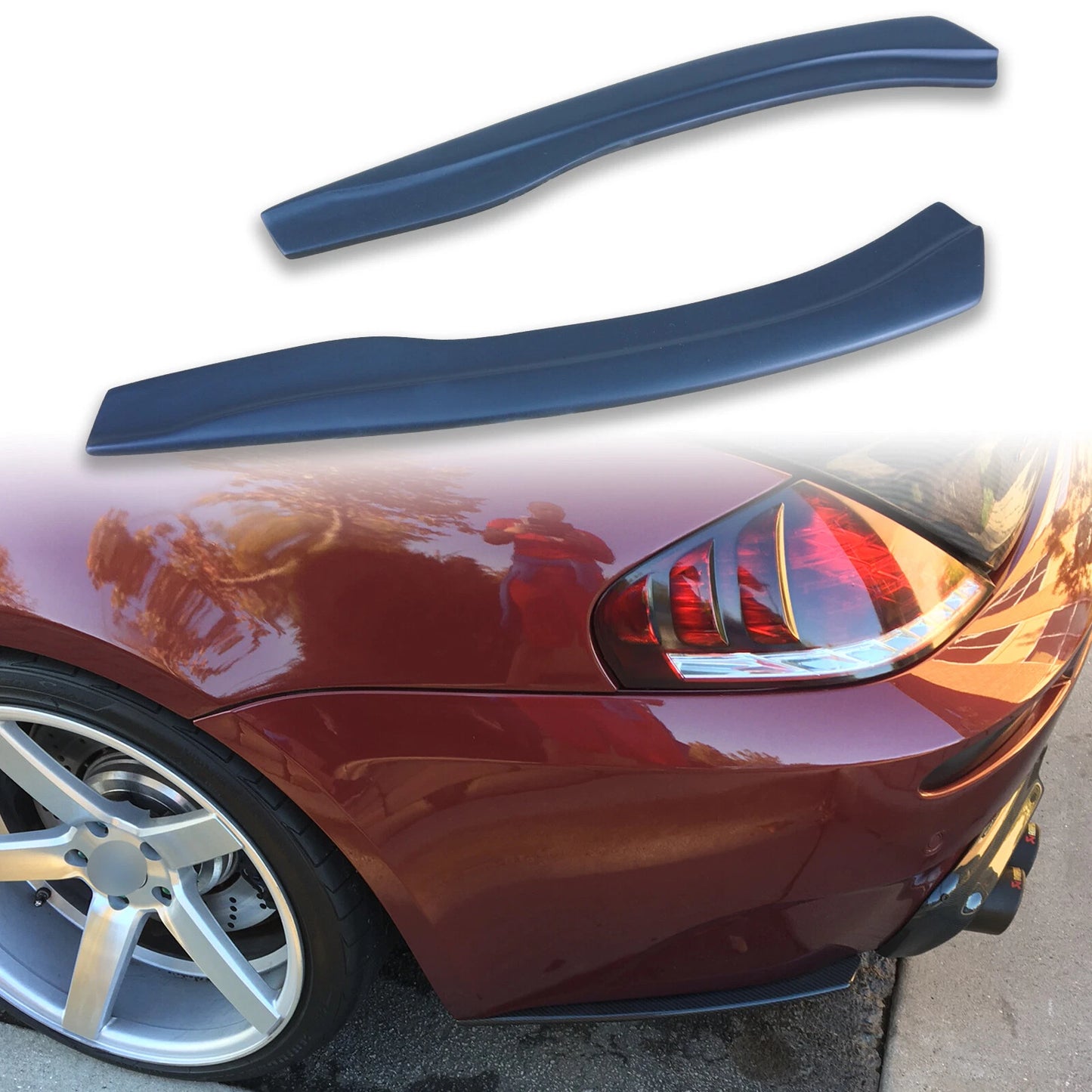 Rear Bumper Splitter for BMW 6 Series E63 M6 (2005-2011)