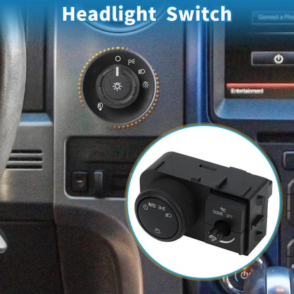 Headlight Lamp Fog Light Switch for Cadillac Escalade (2008-2014)