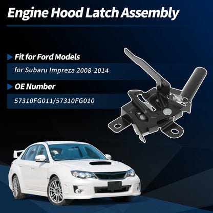 Hood Latch Assembly for Subaru Impreza (2008-2014)