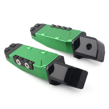 Aluminum CNC Foot Pegs for Kawasaki ZX10R ZX6R ZX9R Z650 Z750 Z800 (2004-2023)