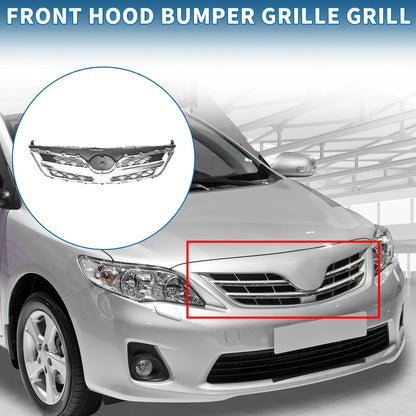 Hood Bumper Grille for Toyota Corolla (2010)