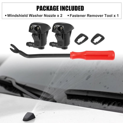 5 x Front Windshield Washer Nozzles for Toyota Corolla (1992-1996)