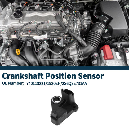 Crankshaft Position Sensor for PEUGEOT 308 1.6HDi (2007-2014) 1 Pc Black