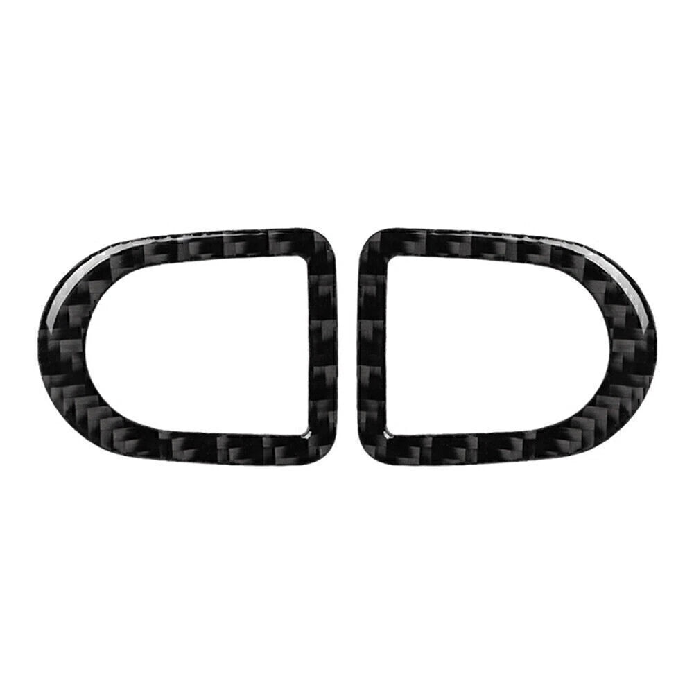 Carbon Fiber Door Lock Pins Covers for Ford Mustang (2009-2013)