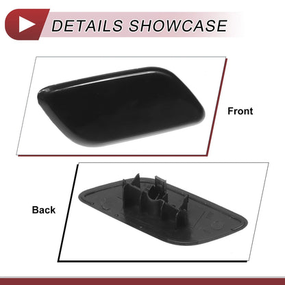 Washer Nozzle Cover for Subaru Outback 2010-2018 Black