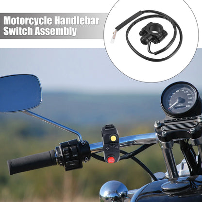 Start Switch / 7/8" / Handlebar Control Horn for Motorcycle