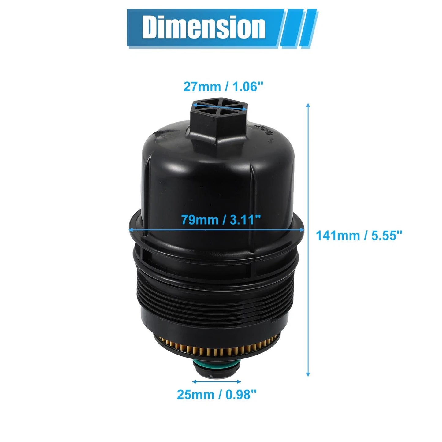 Engine Oil Filter for Jeep Ram 3.0L V6 Diesel (2014-2023)